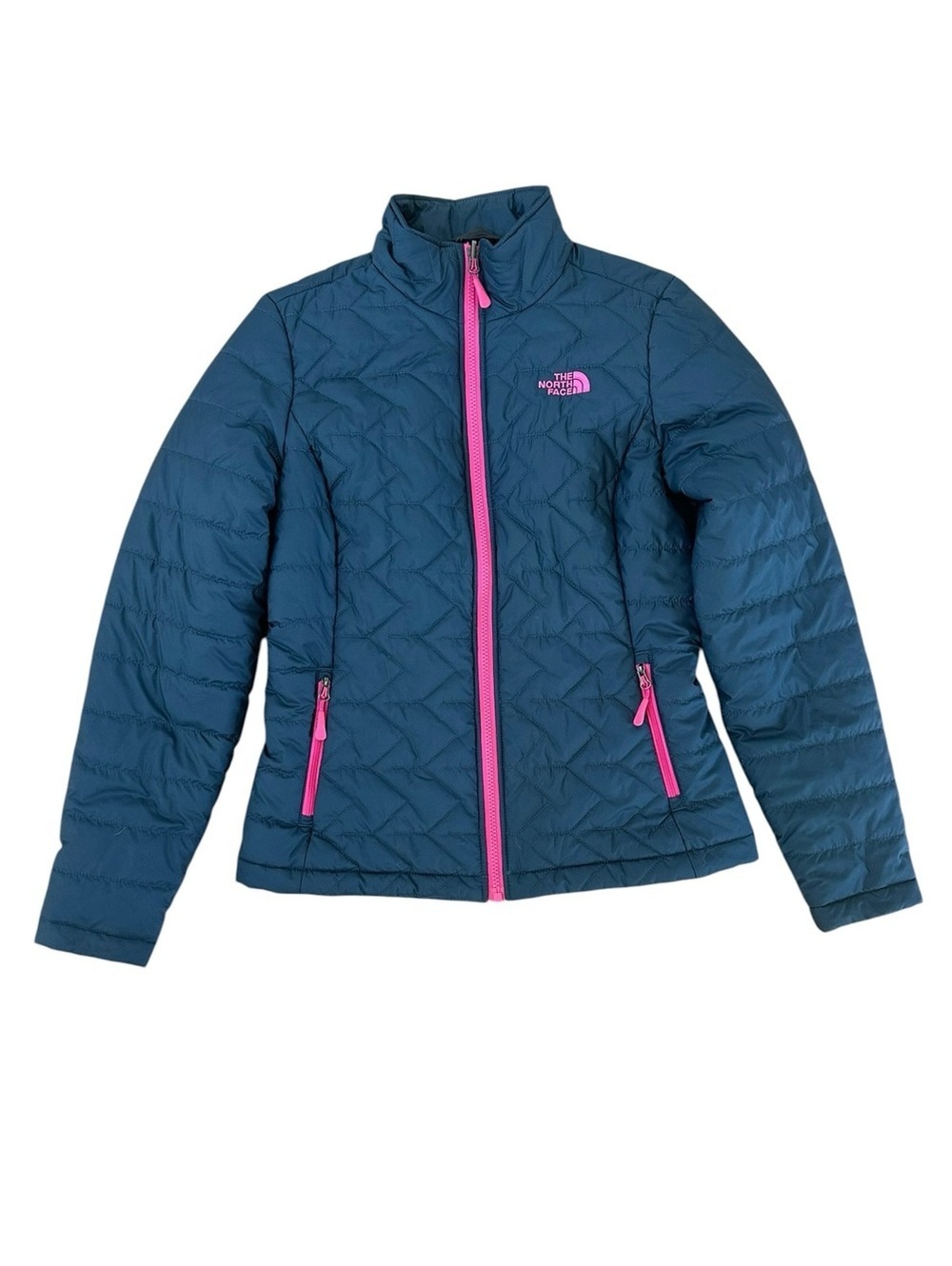 The North Face Dark Blue and Pink Tamburello Jacket